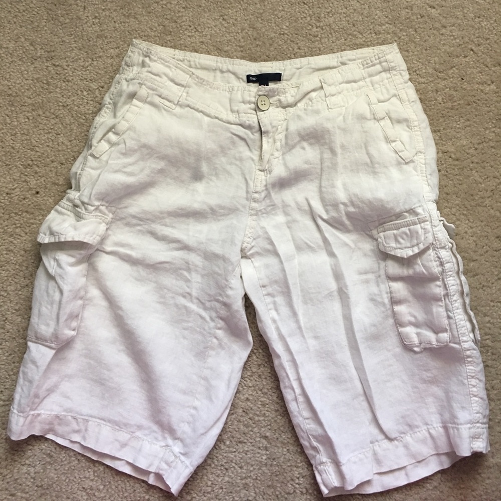 🏃🏽‍♀️MUST GO FAST🏃🏽‍♀️Linen Cargo Shorts