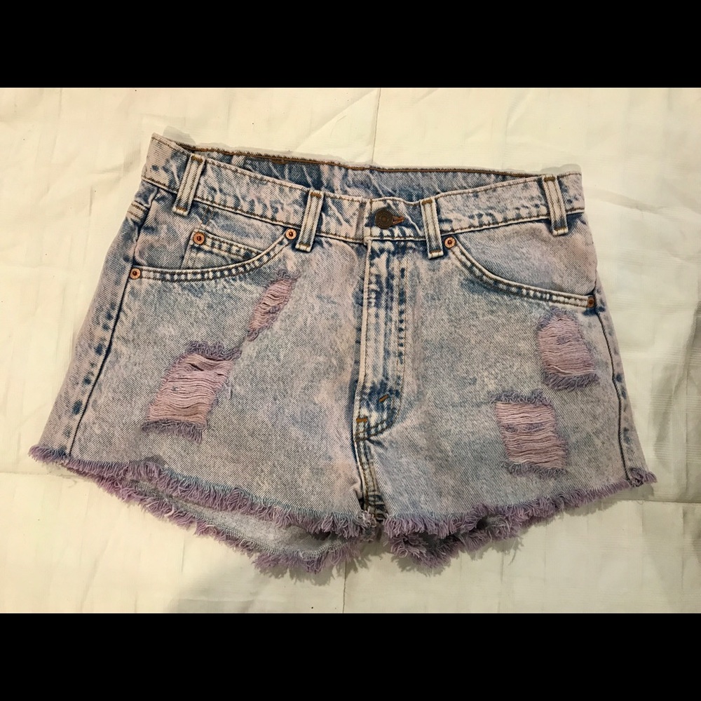 Vintage Levi's denim shorts