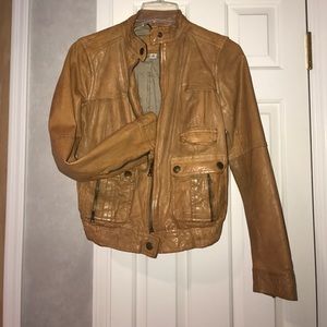 Tan Leather Jacket