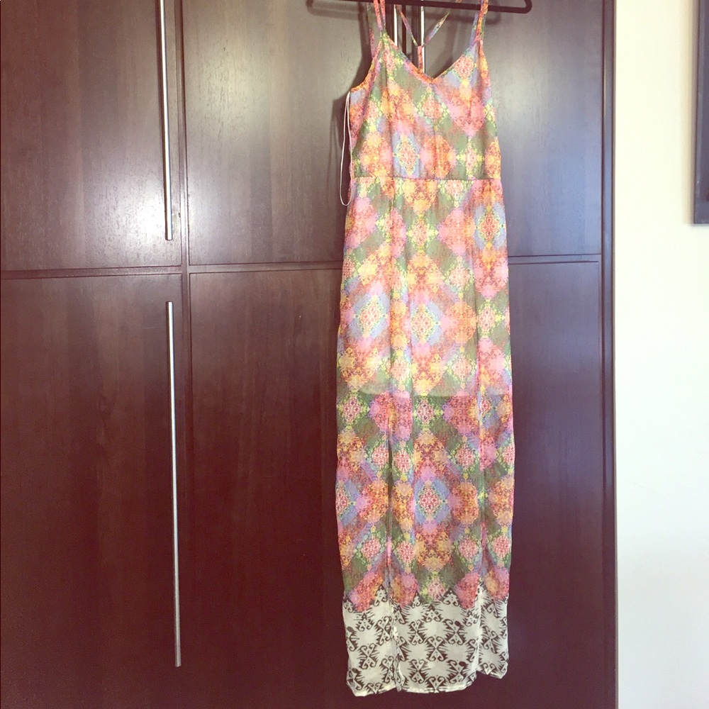 Summer time maxi dress