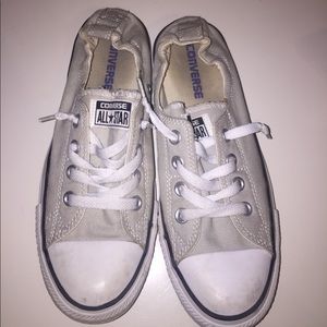 Slip On Light Gray Converse. Size 8.