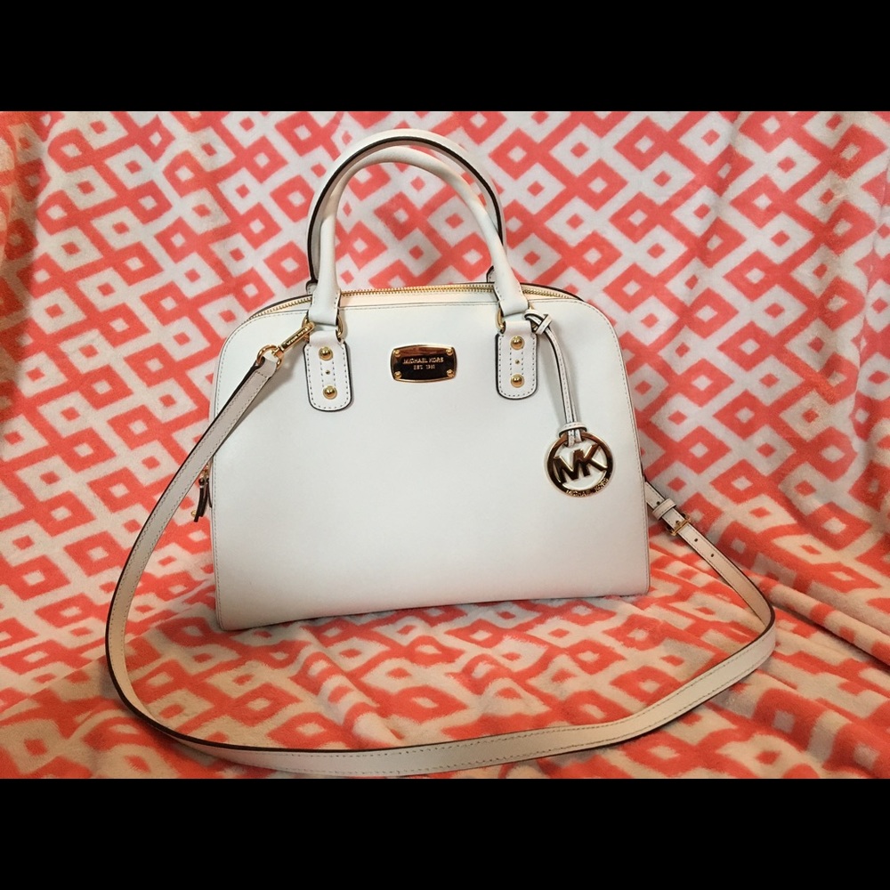 Michael Kors Saffiano Large Satchel