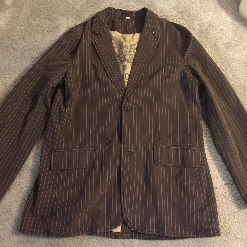 Size Large Men's Good Luck BRN casual PS  Jacket