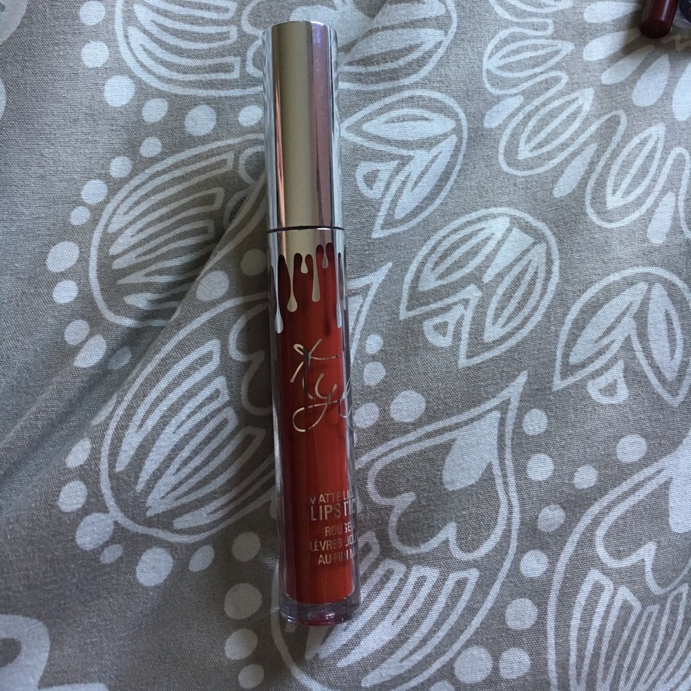 Kylie Jenner holiday edition Merry lipstick