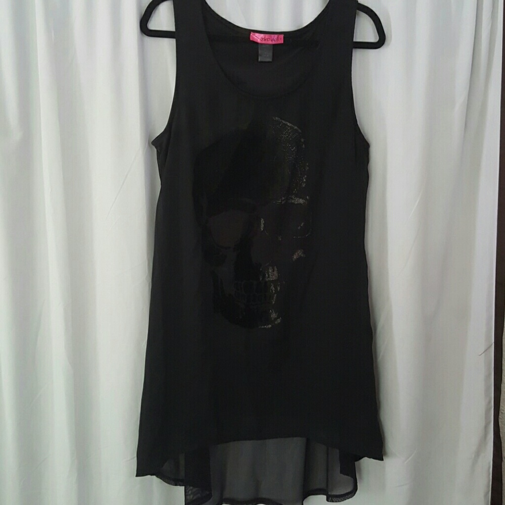 High low scull sheath dress
