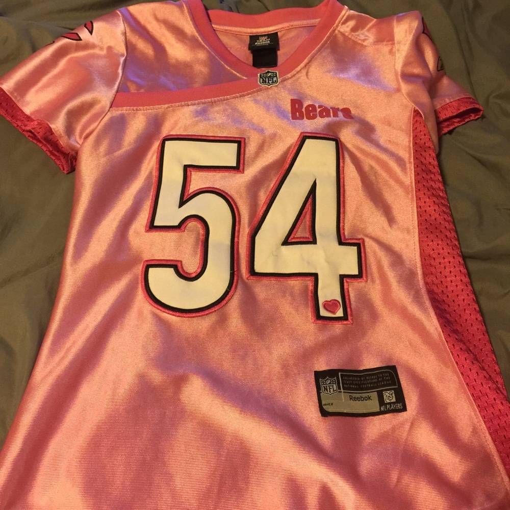 Pink urlacher jersey