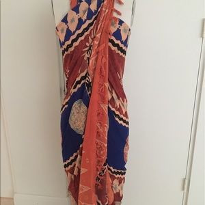 Indonesian batik sarongs