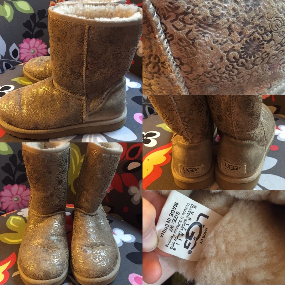 Limited Edition Authentic Foiled Uggs