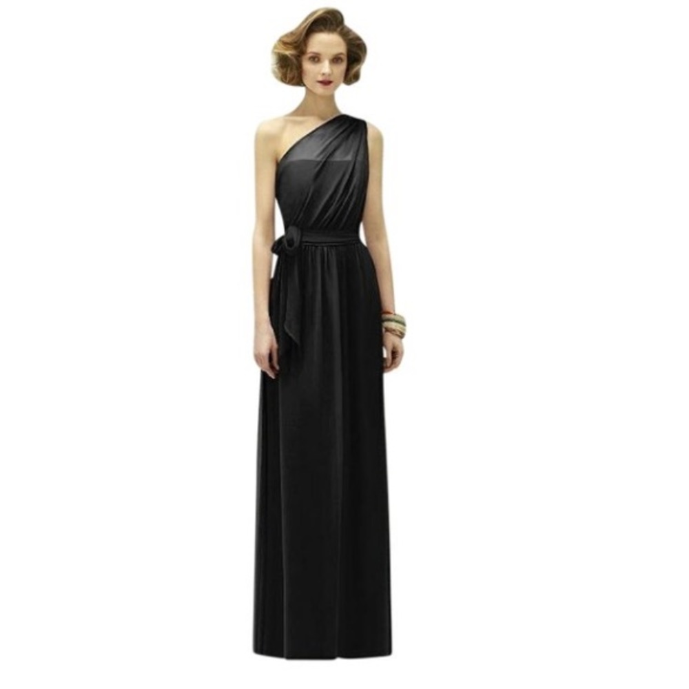 Lela Rose Black Bridesmaid Dress
