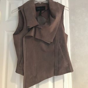 Suede BCBG vest
