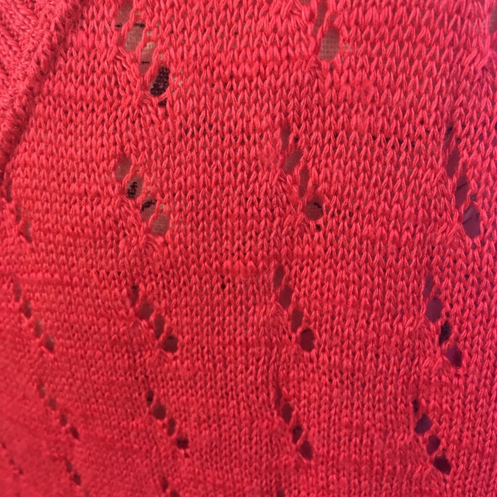 MAurices brand coral sweater. - Picture 3 of 5