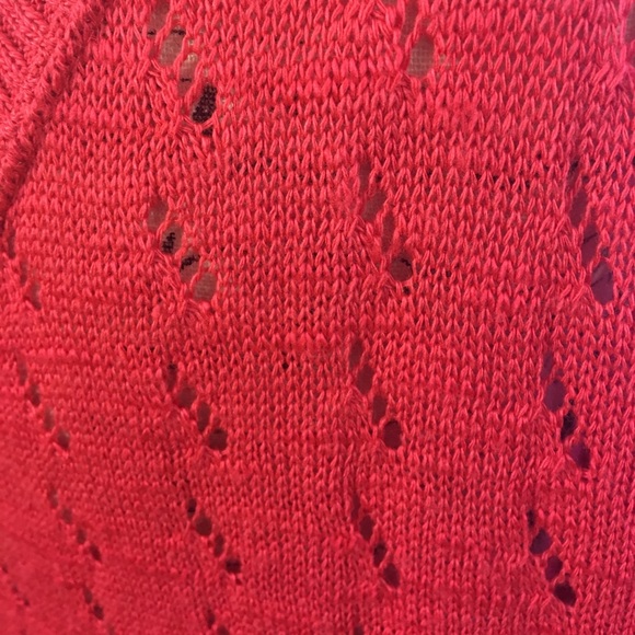 MAurices brand coral sweater. - Picture 3 of 5