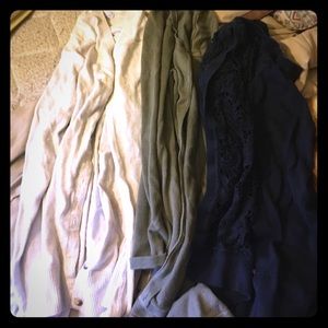 Three Cardigans