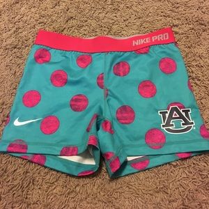 Nike Pro Auburn shorts