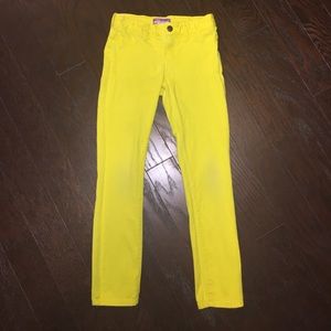 Bright Yellow Jeggings