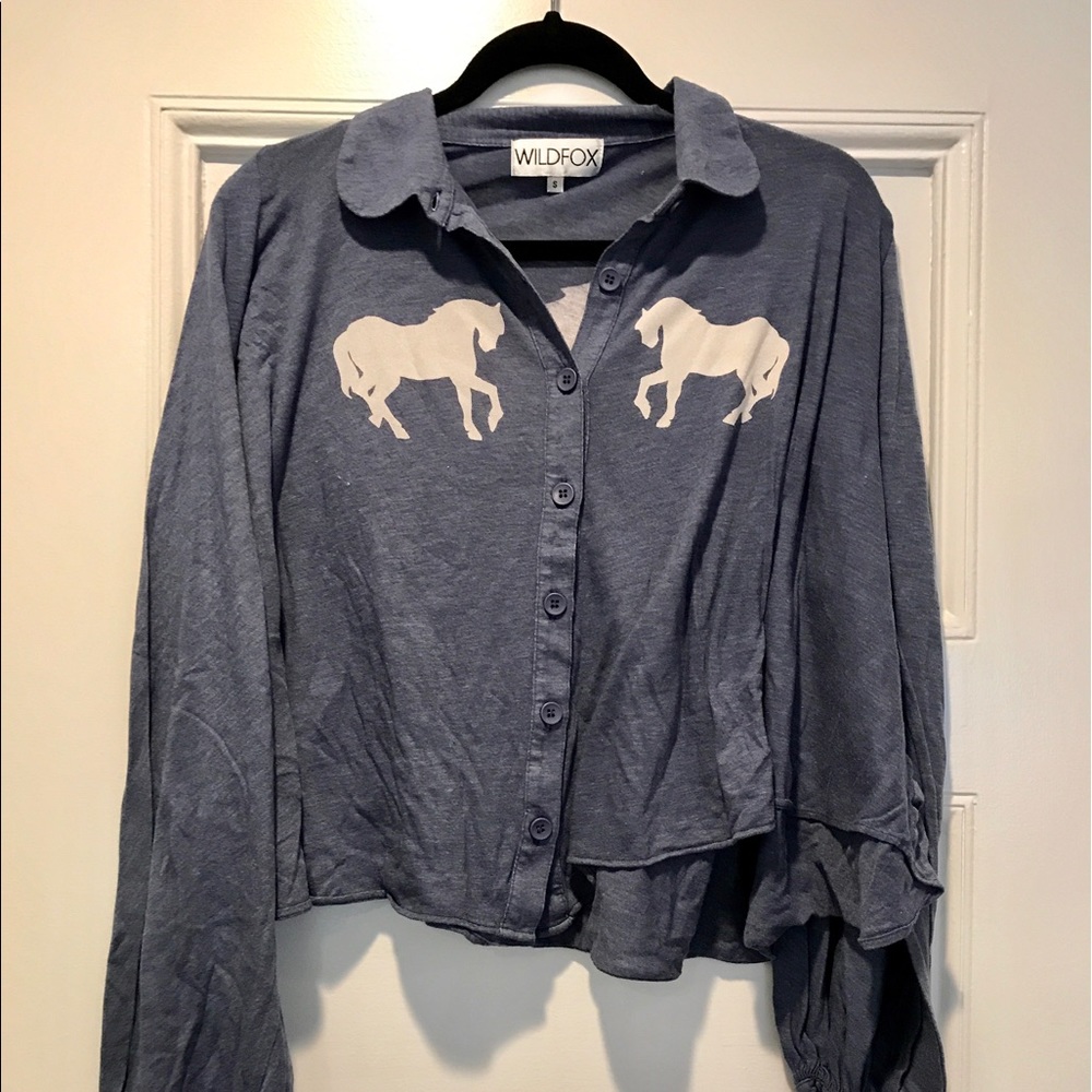 Wildfox button down - Picture 2 of 4