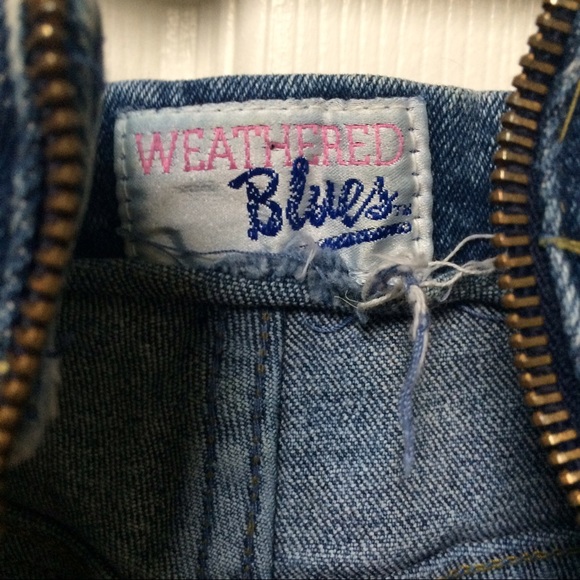 ⚡️HOST PICK⚡️VTG 80's Exposed Zipper Denim Skirt - Picture 4 of 4