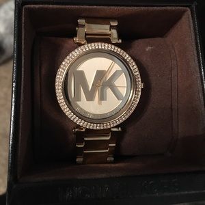 Michael Kors women's gold watch