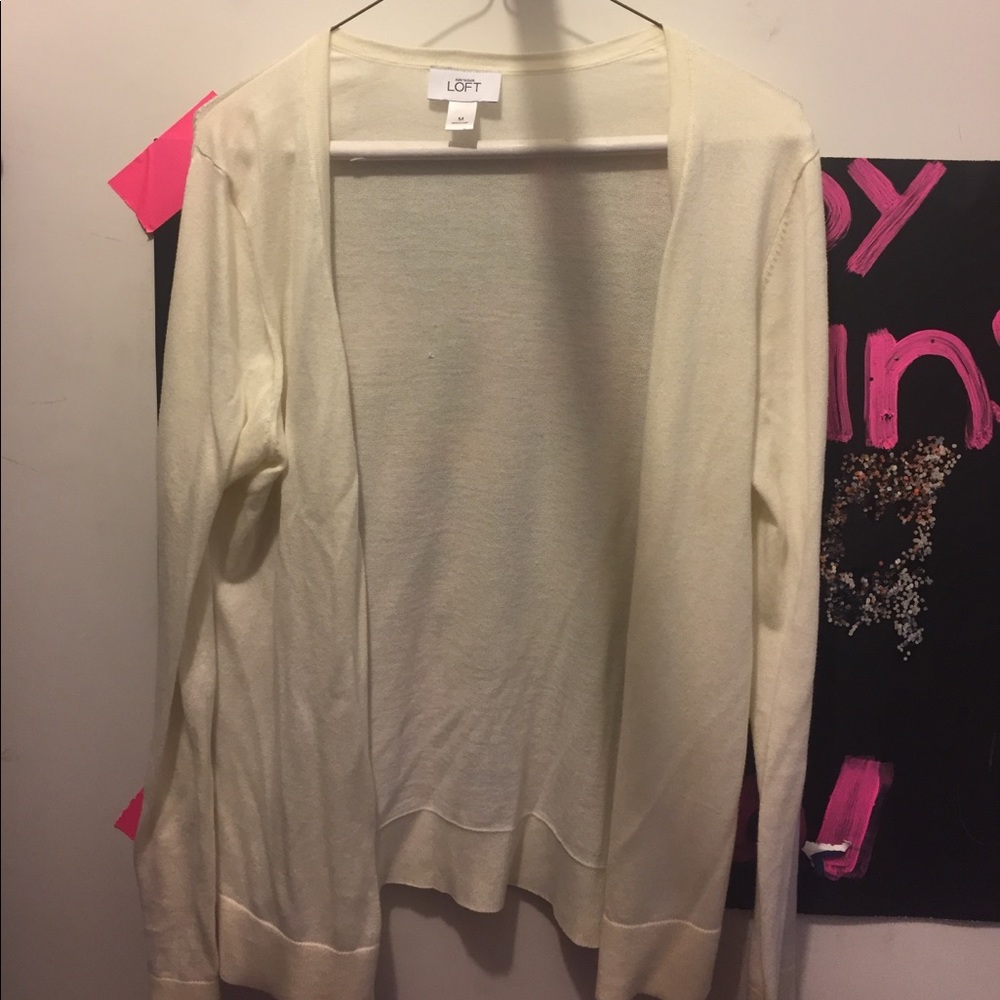 Off white cardigan