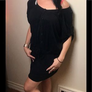 Cute black summer dress