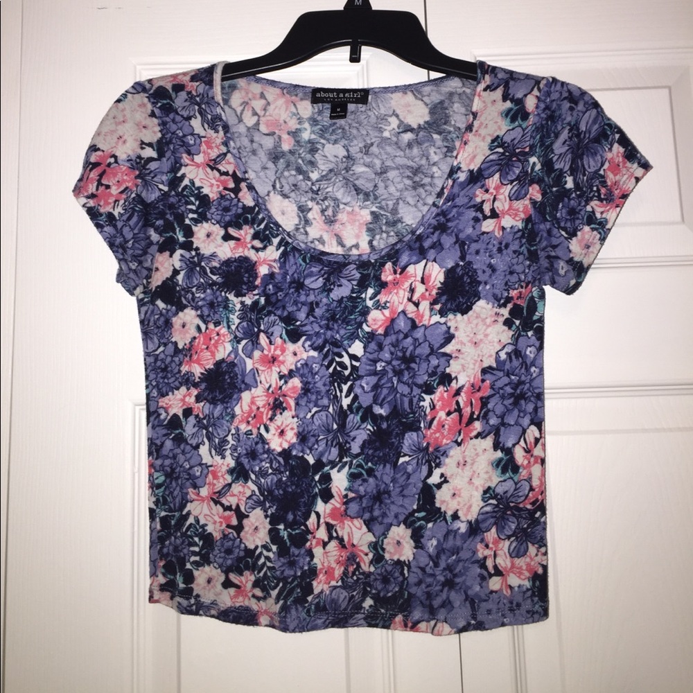 Floral T shirt