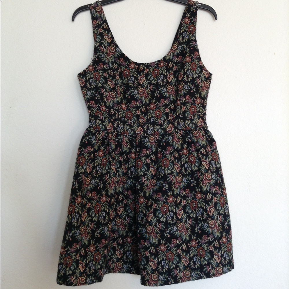 Floral Tapestry Dress