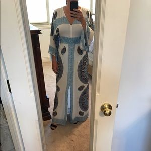 Calypso Silk Maxi Dress