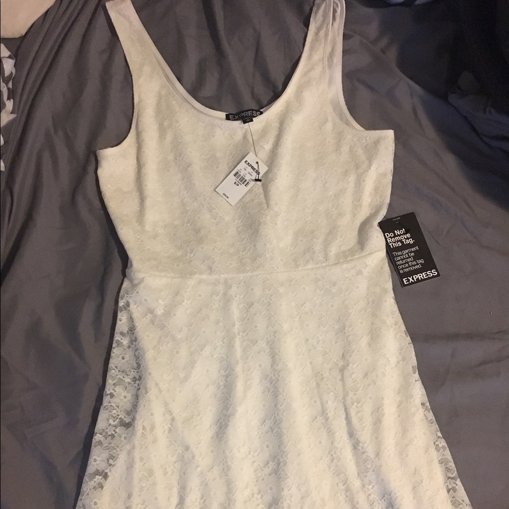 White summer dress