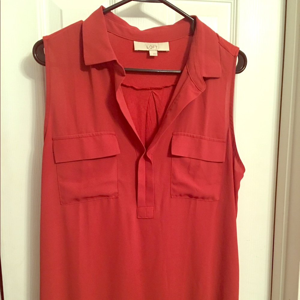 Dark Orange Blouse