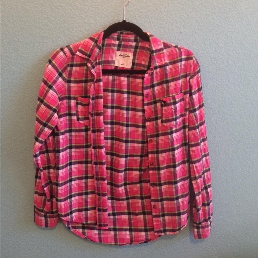 Abercrombie Kids flannel