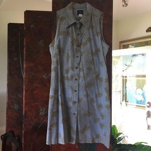 Sig Zane Sleeveless Dress in Periwinkle