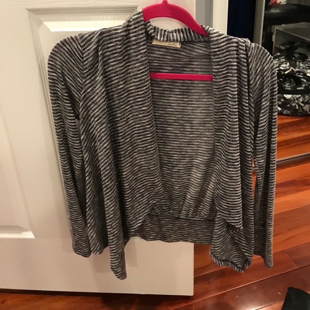 Striped cardigan