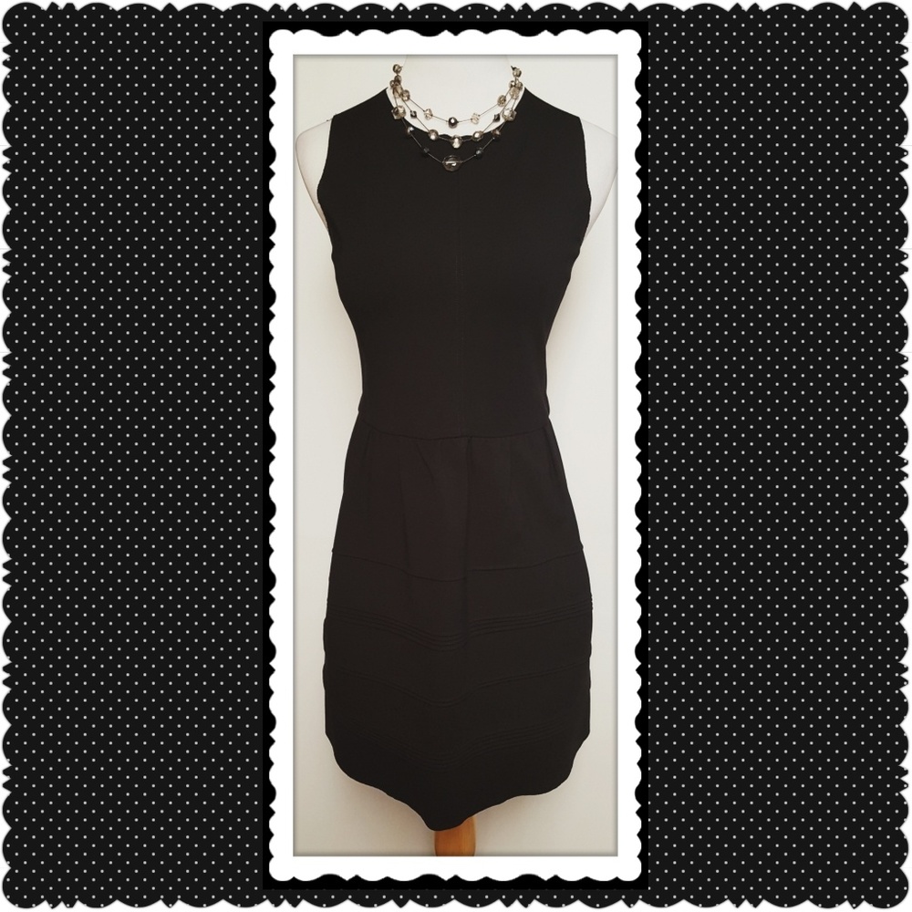 Madewell Black Sleeveless Dress - Picture 2 of 5