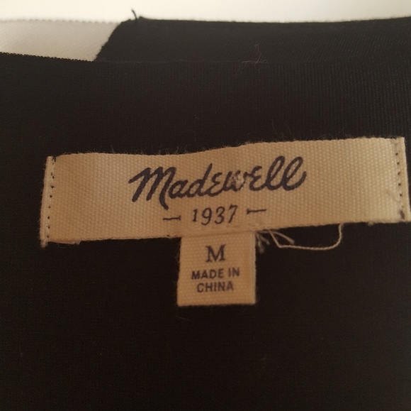 Madewell Black Sleeveless Dress - Picture 4 of 5