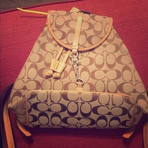 Coach backpack