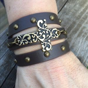 Cross bracelet