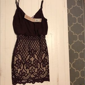 NWT Francesca's lace dress