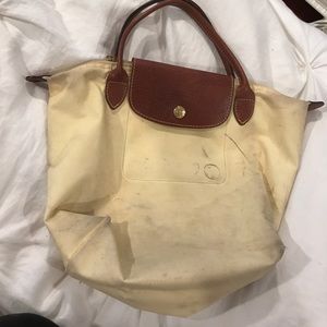 Yellow longchamp