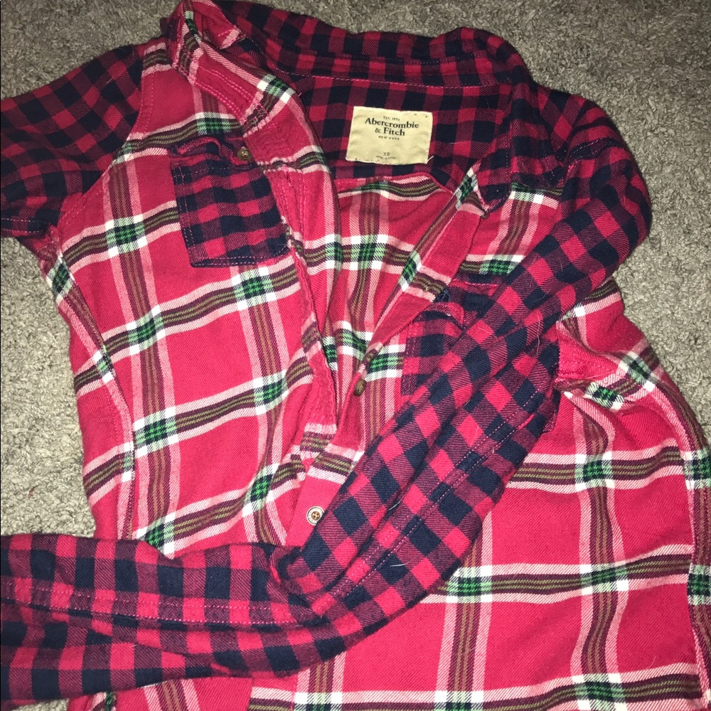 abercrombie and fitch FLANNEL