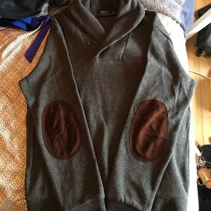 Polo Ralph Lauren French Rib Shawl Collar Sweater