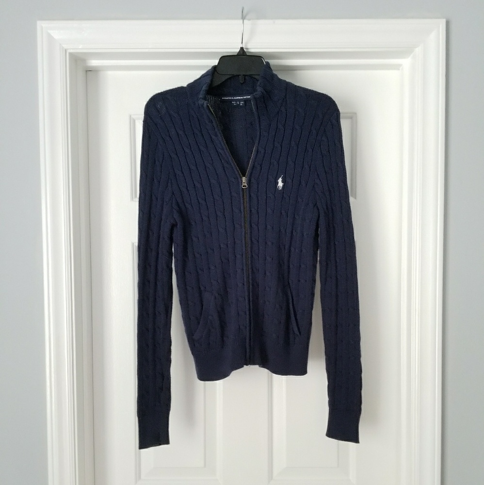 Ralph Lauren Sport Zip Up Sweater