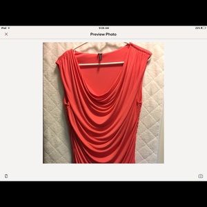 2 for the price of one Black & dark Salmon tops