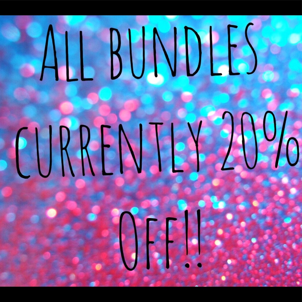 All bundles are 20% off!