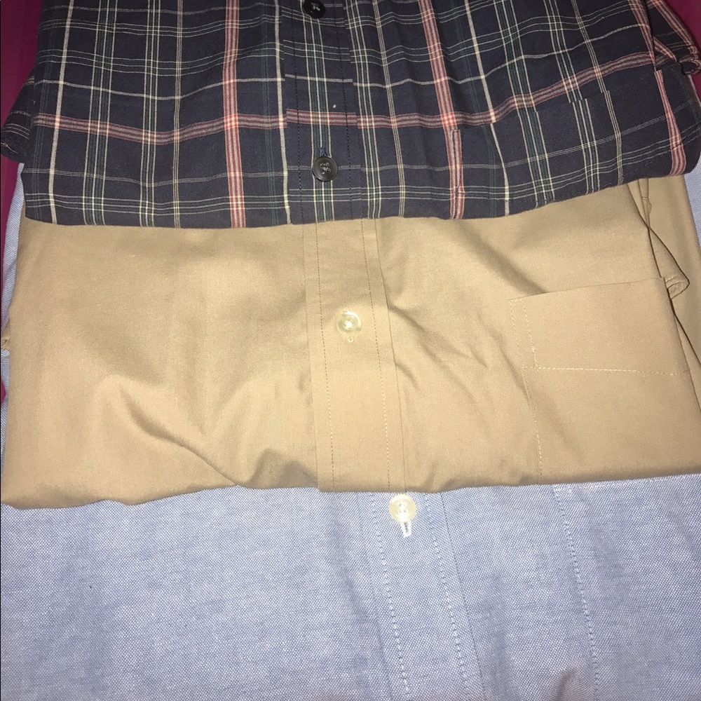 Mens dress shirt bundle of 3