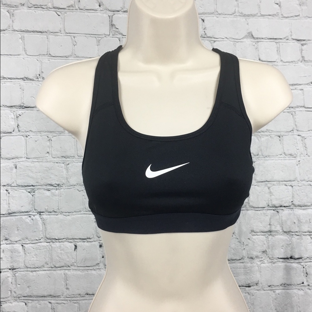 Nike "S" Black Sports Bra