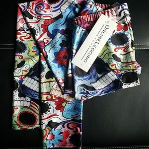 Sugar Skull Leggings