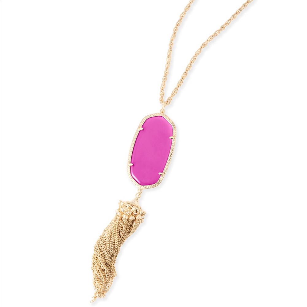 Kendra Scott Rayne Necklace In Magenta