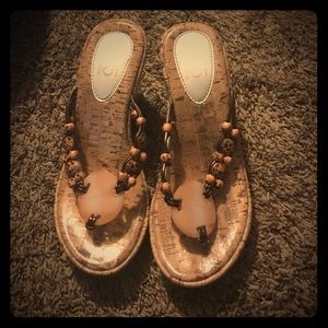 Beautiful tan wedges