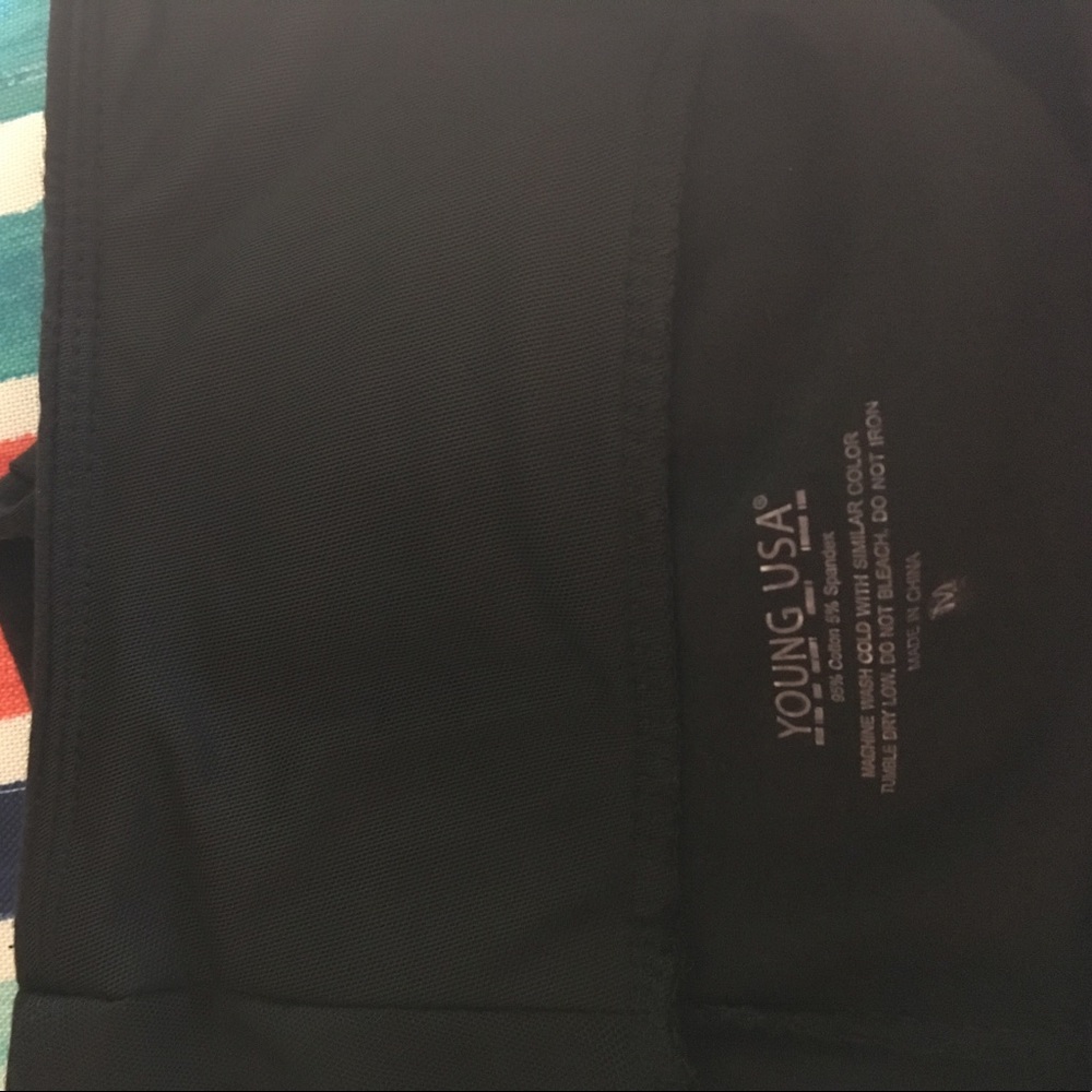 Black tummy control leggings - Picture 6 of 8
