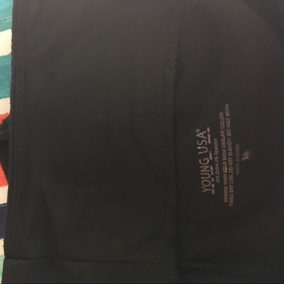 Black tummy control leggings - Picture 6 of 8